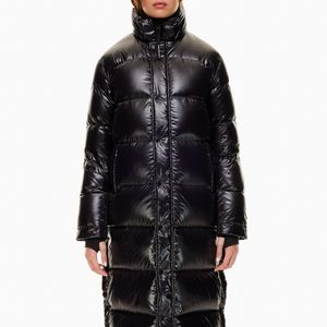 Aritzia The Super Puff™ Long Shiny long goose-down puffer jacket